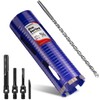 DaduoRi 3" Pro Dry Core Drill Bit with Pilot Bit
