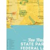 Best Maps Ever New Mexico State & Federal Lands Map
