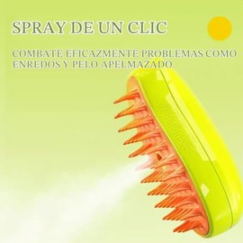 Steamy Cat Brush,cepillo De Vapor Para Gatos, Cepillo De Vapor Para Gatos 3 En 1, Cepillo De Vapor Para Gatos, Para Eliminar El Pelo Enredado Y