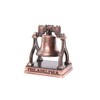 Generic Liberty Bell with Metal Stand, Copper, Classic, Decorative Figurine