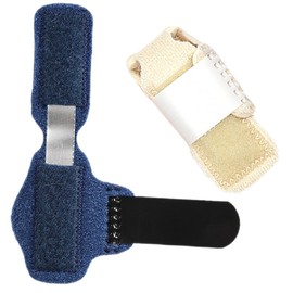 KOMBIUDA 2pcs Toe Straighteners Comfortable Toe Splints Reusable Support for Daily Use and Guards and Sprains Easy to Wear