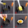 ANCLLO Egg Ring 4 Packs 2.95 Inch Egg Ring with