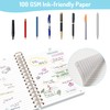 Forvencer Lined Spiral Journal Notebook with 300 Numbered Pages, A5