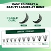 KEYYOU Lash Clusters 300pcs Individual Lashes 40D 0.07D Curl 9-18MIX