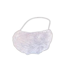 MAGID BC924 EconoWear Beard Cover, Polypropylene, One Size, White (Pack of 100)