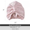 22 Momme 100% Mulberry Silk Bonnet for Women Hair Care,