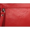 Samantha Look Women's Genuine Leather Backpack | | 019574, red