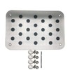 Rxmgf Car Truck Floor Mat Carpet Heel Pad Plate Rest
