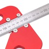 Center Scribe Gauge 45 90 Degree Finder Measuring Tool Carpenter