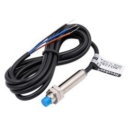 Heschen M8 Inductive Proximity Sensor Switch, Non-Shield Type, LJ8A3-2-Z/BX-DC5V, Detector 2mm, 5VDC 200mA, NPN Normally Open(NO), 3 Wire