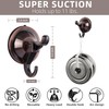 Antimbee Suction Cup Hooks,5 Pack Suction Cup Hanger with Ultra-Thin