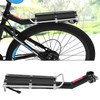 Bike Rear Rack Aluminum Alloy Detachable Manned Bicycle Cargo Rack