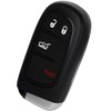 KEYALL 1 Pack 4 Buttons Remote Control Car Key Fob