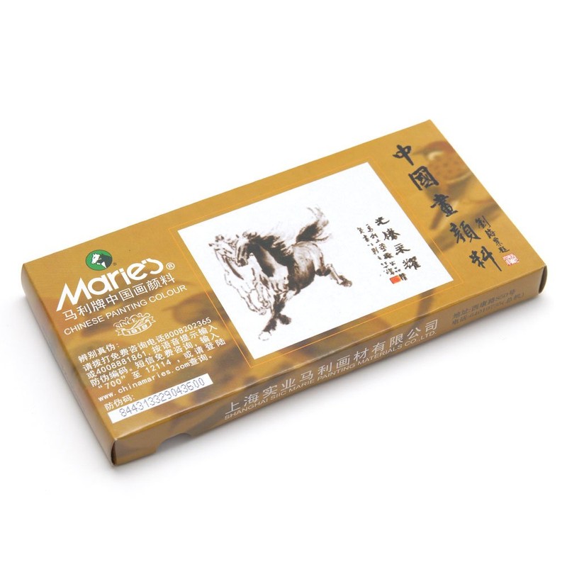 Marie's 馬利牌 中国画顔料 12色 5ml
