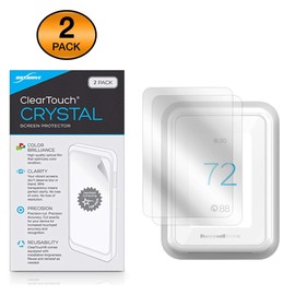 BoxWave Screen Protector Compatible With Honeywell Home T9 WIFI Smart Thermostat (RCHT9510WFW2001) - ClearTouch Crystal (2-Pack), HD Film Skin - Shields From Scratches