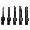 Drill Bits Short Length Threaded Shank, Short Series Drill Bit Set 3 Tight Fit Tools 00133