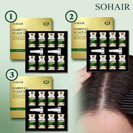 So Hair So Hair Full Scalp Ampoule (7mlx 8ea) x 3 boxes / 쏘헤어 쏘헤어 헤어풀 두피 앰플 (7mlx 8개) x 3박스