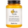 Farmstay Citrus Yuja Vitalizing Large Size Ampoule, 2 Pieces / 팜스테이 시트러스 유자 바이탈라이징 대용량 앰플, 2개