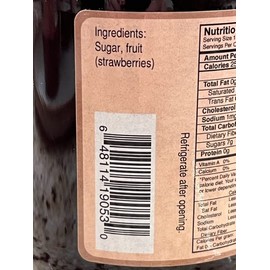 Spring Valley Farms Strawberry Butter All Natural 19 oz