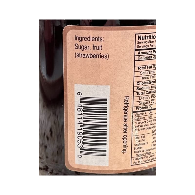 Spring Valley Farms Strawberry Butter All Natural 19 oz