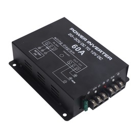DC 24V to 12V Step Down Converter Voltage Reducer Converter with Temperature Control for Cars Trucks RVS SUVs Buses 60A