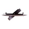 NICOR Lighting 6 inch Oil-Rubbed Bronze Recessed Gimbal Ring Trim,