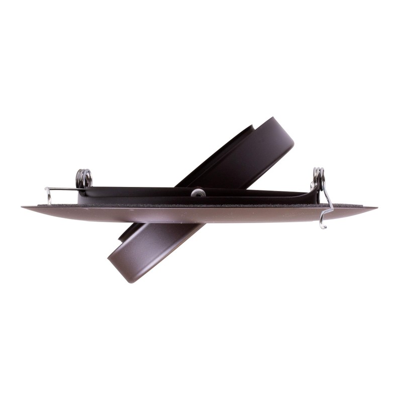 NICOR Lighting 6 inch Oil-Rubbed Bronze Recessed Gimbal Ring Trim,
