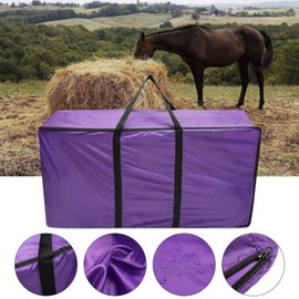 2X Hay Bale Storage Bag, Extra Tote Hay Bale Carry Bag, Foldable Portable Horse and Livestock Hay Bale Bags