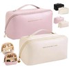 2 Piezas Bolsa de Cosméticos de Viaje, Makeup Bag de