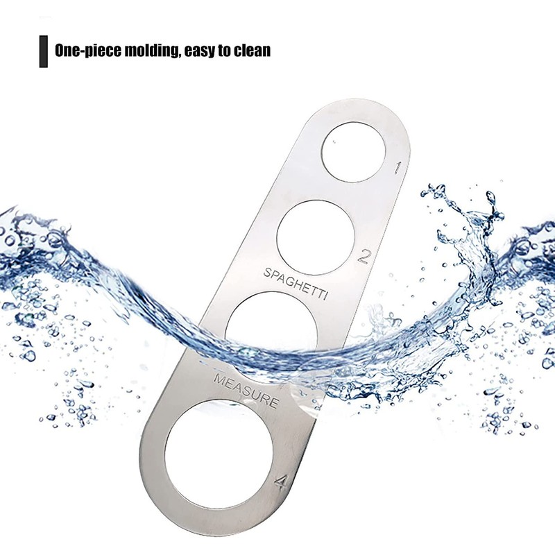 2-Pack Stainless Steel Spaghetti Measuring Tools for Perfect Portions -
