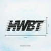 Vinyl Stickers | Window Bumper Decals | Waterproof Design |