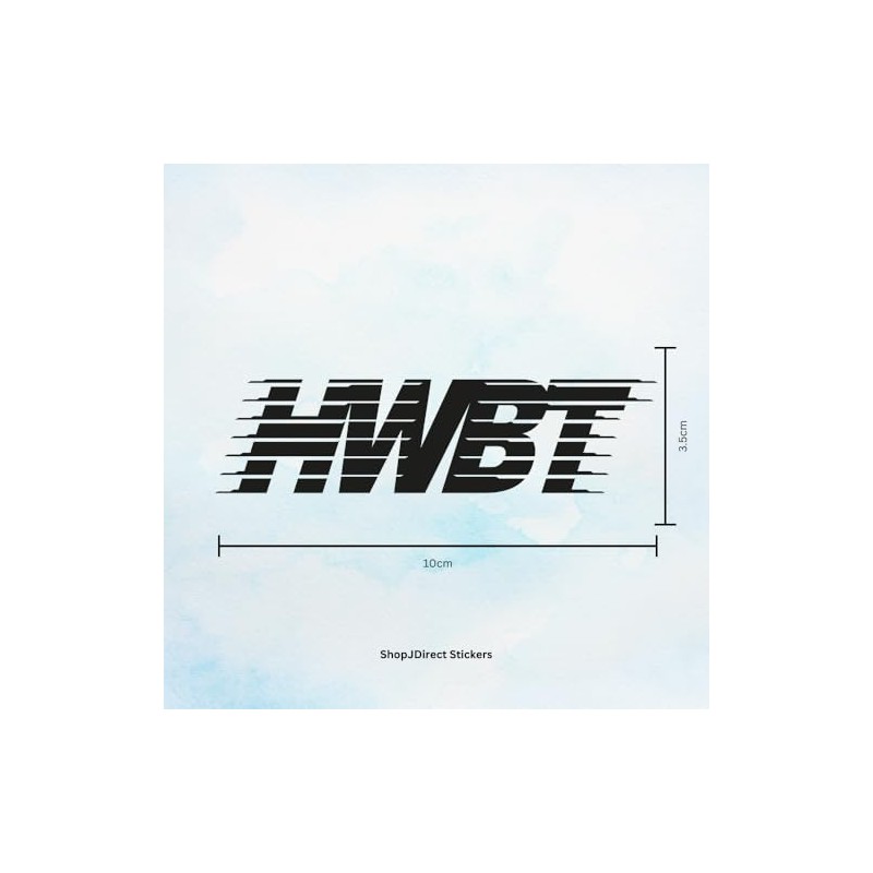 Vinyl Stickers | Window Bumper Decals | Waterproof Design |