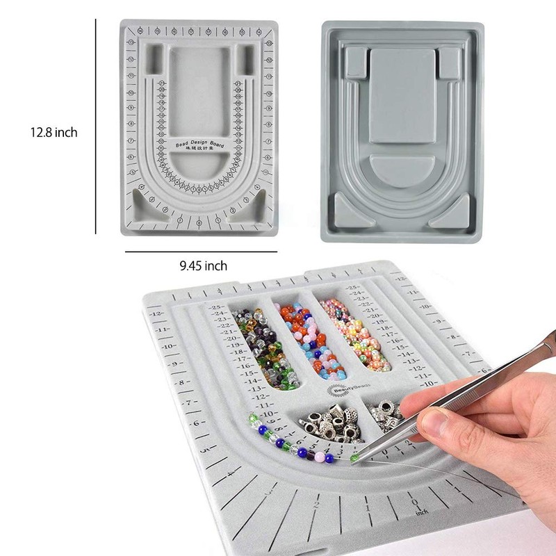 UHAPEER 23 PCS Jewelry Making Tool Sets, include Bead Board,