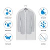 Mskitchen Garment Bags for Closet Storage Garment Covers Clear Clothes