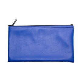 Cardinal Bag Supplies Bolsa de vinilo con cierre, bolsa reutilizable, bolsa de viaje, pequeña compacta, portafolios a cuadros, 11 x 6 pulgadas (azul real)