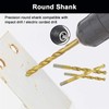 NORTOOLS HSS Round Shank TiN Coated Drill Bit Set with