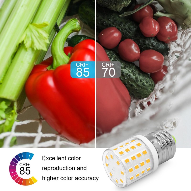 Refrigerator Light Bulb AC100-265V 3.5W Refrigerator Bulb Replacement Frigidaire Fridge