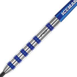 RED DRAGON Gerwyn Price Iceman Challenger 23 Gram Professional Tungsten Darts Set with Flights and Stems