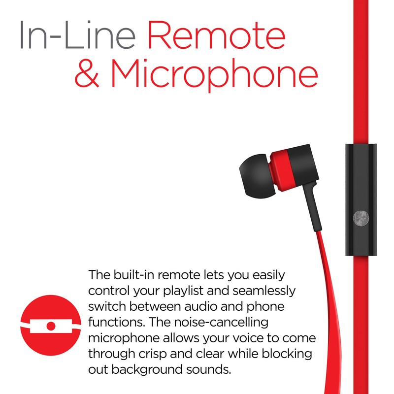 HyperGear in-Ear Wired Earphones with Mic Noise Isolating Fit Earbuds