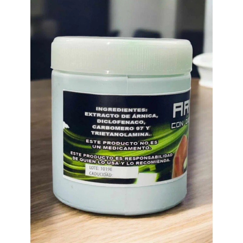 Pomada Árnica 125g Natural Desinflamante Muscular ( 4 Pz)