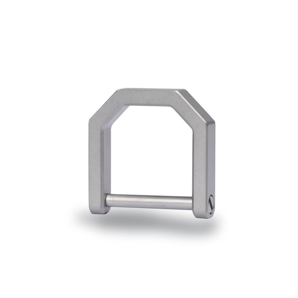 TIKIDESIGN Titanium Key Rings, D Ring Car Key Holder Titanium