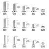 528 Pcs M3 M4 M5 Bolts and Nuts Set, Nuts