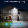 Aovpex 80W Flood Lights Outdoor, 8000lm Bright LED Work Light,
