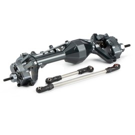 SCX10 III Axles,Aluminum Offset Portal Axle with Adjustable Upper Link Mount for 1/10 RC Car Crawler SCX10 III AR45P Rock Buggy LCG Cheater Rigs(Front Axle)