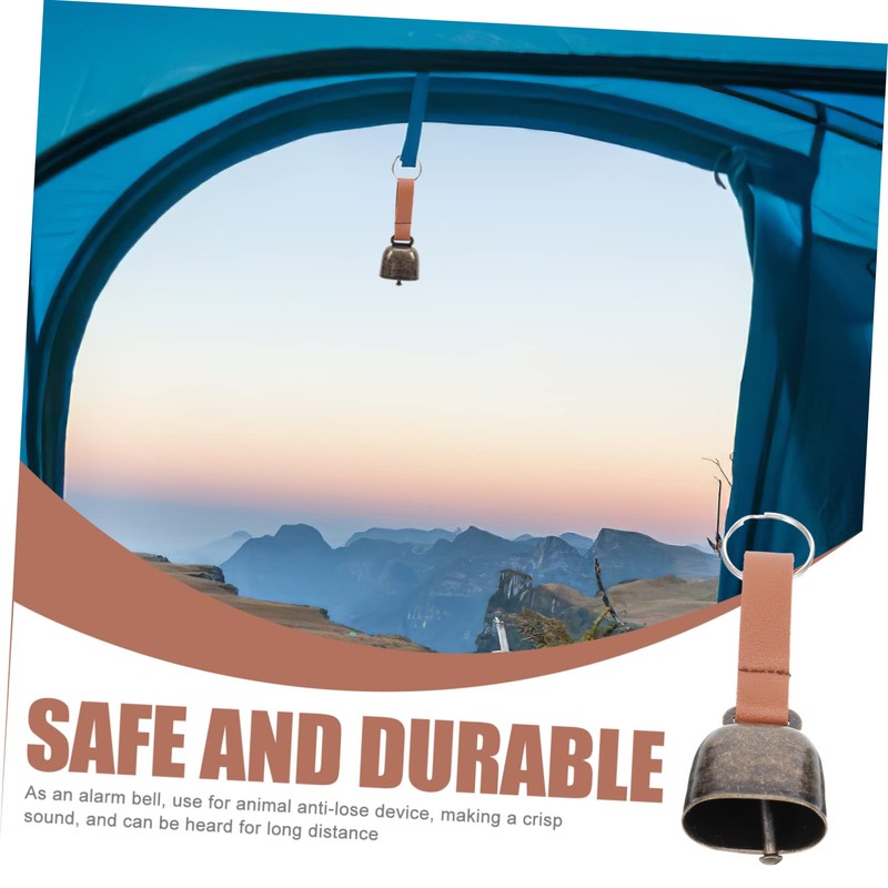 BESPORTBLE 8pcs Camping Bear Bell Pendant Sound for Outdoor Safety