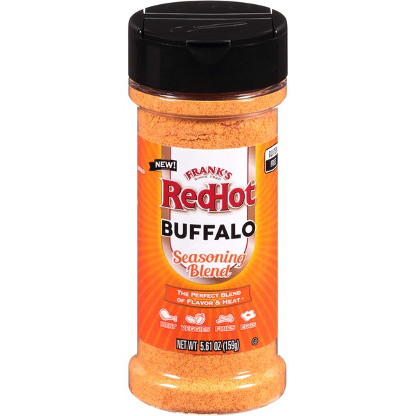 Frank's RedHot Buffalo Seasoning Blend (Gluten Free), 5.61 oz (Pack of 6)