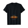 African American Baby Peeking From Belly Gift T-Shirt