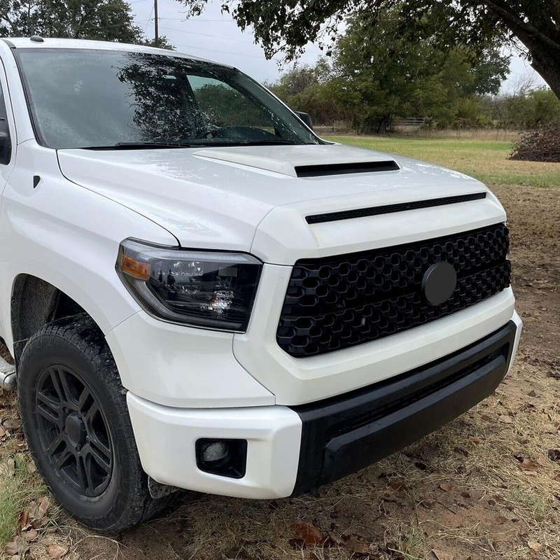 HECASA Hood Scoop Bulge Kit Compatible with 2014-2021 Toyota Tundra
