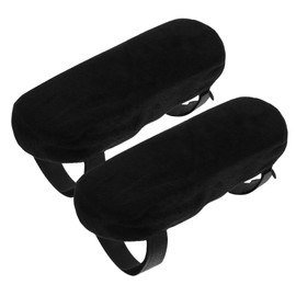 SHINEOFI 2Pcs Chair Arm Covers Non Slip Elbow Pads for Office Chairs Breathable Armrest Cushions Comfortable Support for Long Sitting Hours for Colleagues
