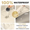 H.VERSAILTEX 100% Waterproof RV Dinette Cushion Covers - Washable Replacement